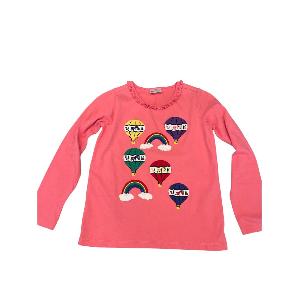 Girl's Hanna Andersson Long Sleeved Hot Air Balloon Top! **size 10**